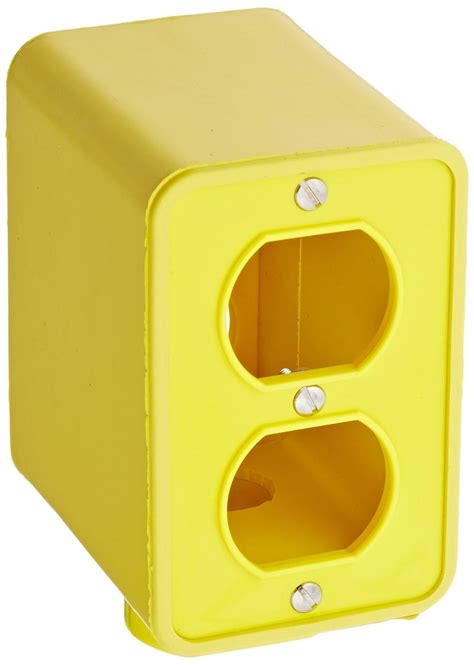 electrical yellow box|Woodhead 3000.